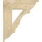 Ekena Millwork Balboa Traditional Rough Sawn Bracket, Douglas Fir, 6"W x 24"D x 28"H BKT06X24X28BOA01RDF - alternate 3